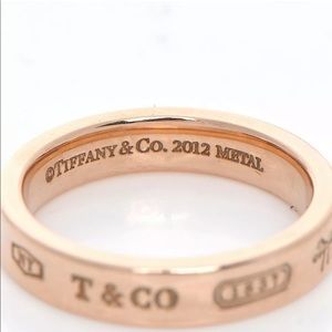 Tiffany Narrow Ring in Rubedo metal (Size 9/9.5)